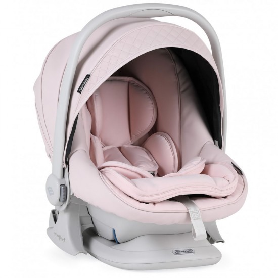 Bebecar Stylo Class Pram Lie Flat Car Seat Travel System Raincover FREE Bag Rose